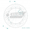 Esjot Aluminium Kettenrad 46Z 520