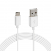 Lampa Micro-USB-Kabel 1M, weiss (Laden und Synchronisieren)