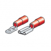 Lampa Kit 40 flache Kabelenden - Rot