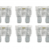 Lampa Smart Led, Set 6 Lamellensicherungen mit LED-Kontrollleuchte, 25A, 12/32V
