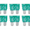 Lampa Smart Led, Set 6 Lamellensicherungen mit LED-Kontrollleuchte, 30A, 12/32V