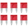 Lampa Smart Led, Set 6 Mikro-Lamellensicherungen mit LED-Kontrollleuchte, 10A, 12/32V