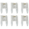 Lampa Smart Led, Set 6 Mikro-Lamellensicherungen mit LED-Kontrollleuchte, 25A, 12/32V