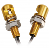 Lampa Mini LED Set mit blauem Licht M8x20 golden