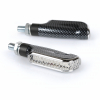 Lampa Power View hintere LED-Blinker mit Rück- u. Bremslicht , 12V Carbon-Look
