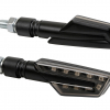 Lampa LED Blinker Set CYCLON schwarz 12V - E geprüft