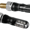 Lampa "Nano" LED Miniblinker Set 40x12mm 12V schwarz E-geprüft
