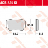 TRW Scheibenbremsbeläge MCB825SI