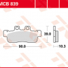 TRW Scheibenbremsbeläge MCB839 mit ABE