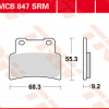 TRW Scheibenbremsbeläge MCB847SRM