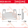 TRW Scheibenbremsbeläge MCB 850 SRQ