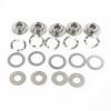 TRW Montagezubehör Satz für BMW Bremsscheiben vorne MST239 (RAC) und MST356/357 (RAC) ( vernietet ) ab BJ.12/2007  MST16FK Unterlegscheiben 5 mm