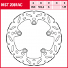 TRW Bremsscheibe MST208RAC | starr