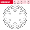 TRW Bremsscheibe MST284RAC | starr