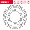 TRW Bremsscheibe MST311EC | starr
