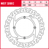 TRW Bremsscheibe MST320EC | starr