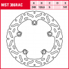 TRW Bremsscheibe MST386RAC | starr