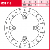 TRW Bremsscheibe MST416 | starr