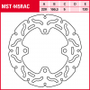 TRW Bremsscheibe MST445RAC | starr
