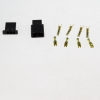 Geiwiz Vielfachstecker JP2,8 SW3 polig SCHWARZ