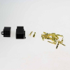 Geiwiz Vielfachstecker JP2,8 SW9 polig SCHWARZ