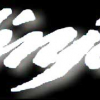 Stickers H.Q.S Aufkleber Ninja 14cm weiß