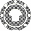 Quattroerre Aufkleber Tankdeckel , (3D Real fiber)