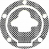Quattroerre Aufkleber Tankdeckel , (3D Real fiber)