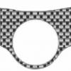 Quattroerre Aufkleber Gabelbrücke, (Real fiber)