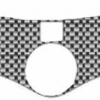 Quattroerre Aufkleber Gabelbrücke, (3D Carbonlook)