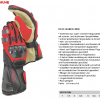 Roleff Motorradhandschuh, Ghostrider Evolution, GR 47, black/red, 9