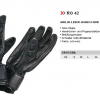 Roleff Motorradlederhandschuh, RO 42, black, L