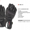 Roleff Motorradtextil-lederhandschuh, RO 72, black, M