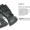 Roleff Motorradtextil-lederhandschuh, RO 77, black, S