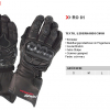 Roleff Motorradtextil-lederhandschuh, RO 81, black, L
