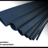 EMC Schrumpfschlauch Polyolefin 12mm / 4mm - 1,22m Stange, schwarz